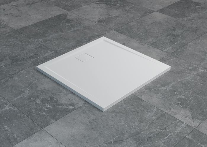RONAL LIVADA W20Q sprchová vanička 90x90 cm, liaty mramor, bez nožičiek W20Q 090 04 Obrázek - fotka