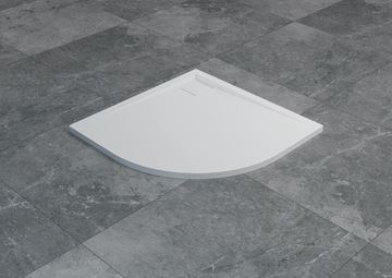 RONAL LIVADA W20R sprchová vanička 90x90 cm, R550, liaty mramor, bez nožičiek W20R 55 090 04 Obrázek - fotka