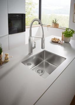 GROHE K700 60-S 54.4/44.4 1.0 nerezový drez 550x450 mm 31574SD1 Obrázek - fotka