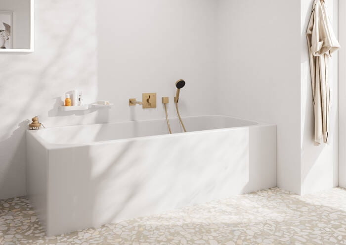 HANSGROHE PULSIFY SELECT S 3JET ručná sprcha pr. 105 mm, Relaxation 3 prúdy, bronz 24110140 Obrázek - fotka
