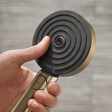HANSGROHE PULSIFY SELECT S 3JET ručná sprcha pr. 105 mm, Relaxation 3 prúdy, bronz 24110140 Obrázek - fotka