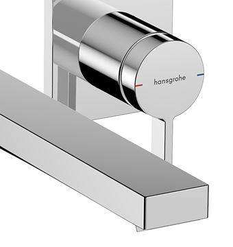 HANSGROHE TECTURIS E umývadlová podomietková batéria, s odtokovou súpravou, EcoSmart+, chróm 73051000 Obrázek - fotka