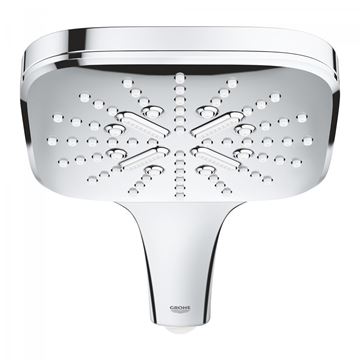 GROHE RAINSHOWER SMARTACTIVE 130 CUBE ručná sprcha 130x130 mm, 3 prúdy, Water Saving, chróm 26582000 Obrázek - fotka