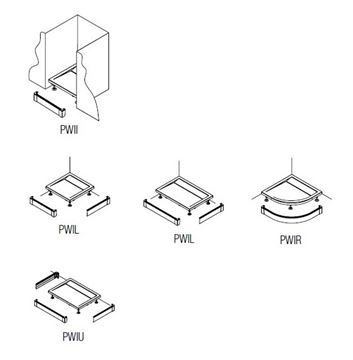 RONAL LIVADA PWII predný panel 80 cm, biela PWII 080 04 Obrázek - fotka