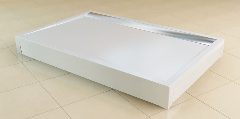 RONAL LIVADA PWIL L-panel 90x100 cm, 2 strany, biela PWIL 090 100 04 Obrázek - fotka