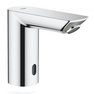 GROHE BAU COSMOPOLITAN E umývadlová senzorová batéria pre jednu vodu, napájanie z batérie, Water Saving, chróm