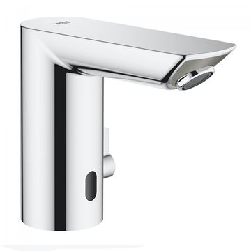 GROHE BAU COSMOPOLITAN E umývadlová senzorová batéria s reguláciou teploty, napájanie zo siete, Water Saving, chróm