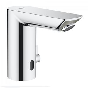 GROHE BAU COSMOPOLITAN E umývadlová senzorová batéria s reguláciou teploty, napájanie zo siete, Water Saving, chróm