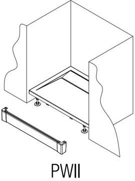 RONAL LIVADA PWII predný panel 90 cm, biela PWII 090 04 Obrázek - fotka