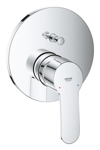 GROHE EUROSTYLE COSMOPOLITAN vaňová podomietková batéria, s prepínačom, chróm 24052002 Obrázek - Hlavní obrázek