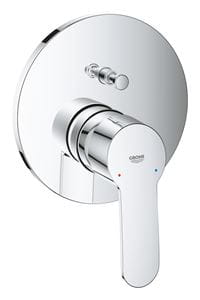 GROHE EUROSTYLE COSMOPOLITAN vaňová podomietková batéria, s prepínačom, chróm