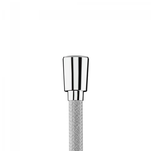 HANSGROHE DESIGNFLEX sprchová hadica 1250 mm, textilné, s ochranou proti prekrúteniu a zlomeniu, chróm 28220000 Obrázek - fotka