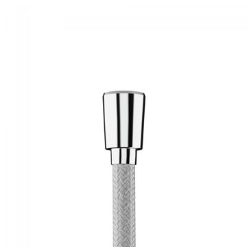 HANSGROHE DESIGNFLEX sprchová hadica 1250 mm, textilné, s ochranou proti prekrúteniu a zlomeniu, chróm 28220000 Obrázek - fotka