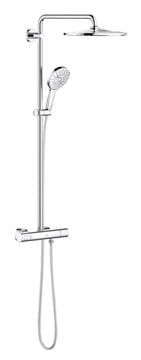 GROHE RAINSHOWER SMARTACTIVE 310 sprchový set s termostatickou batériou, horná sprcha, ručná sprcha s 3 prúdmi, tyč, hadica, chróm
