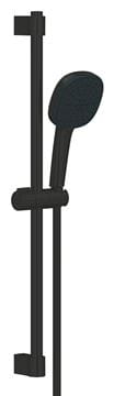 GROHE TEMPESTA CUBE 110 sprchová súprava 3-dielna, ručná sprcha 110x110 mm, 2 prúdy, hadica, tyč, Water Saving, matná čierna