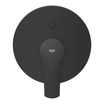GROHE EUROSMART vaňová podomietková batéria, s prepínačom, matná čierna 194502433 Obrázek - fotka