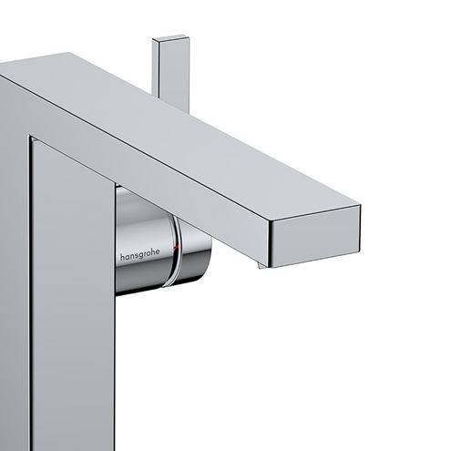 HANSGROHE TECTURIS E umývadlová stojanková batéria, s odtokovou súpravou, CoolStart, EcoSmart+, chróm 73020000 Obrázek - fotka
