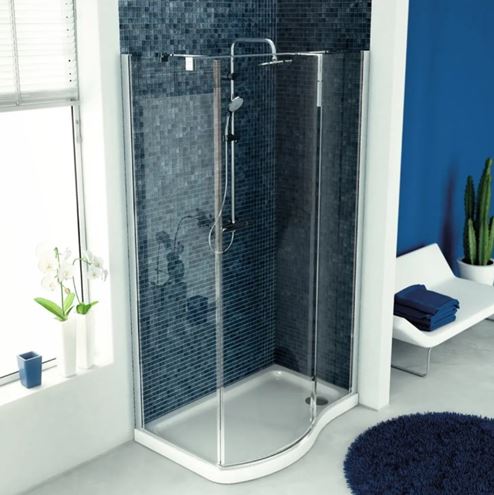 IDEAL STANDARD IDEALRAIN sprchový set s termostatickou batériou, hlavová sprcha, ručná sprcha s 3 prúdmi, tyč, hadica, chróm A5686AA Obrázek - fotka