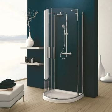 IDEAL STANDARD IDEALRAIN sprchový set s termostatickou batériou, hlavová sprcha, ručná sprcha s 3 prúdmi, tyč, hadica, chróm A5686AA Obrázek - fotka