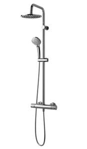 IDEAL STANDARD IDEALRAIN sprchový set s termostatickou batériou, hlavová sprcha, ručná sprcha s 3 prúdmi, tyč, hadica, chróm