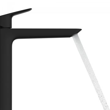 HANSGROHE LOGIS FINE 240 umývadlová batéria, s odtokovou súpravou, matná čierna 71257670 Obrázek - fotka
