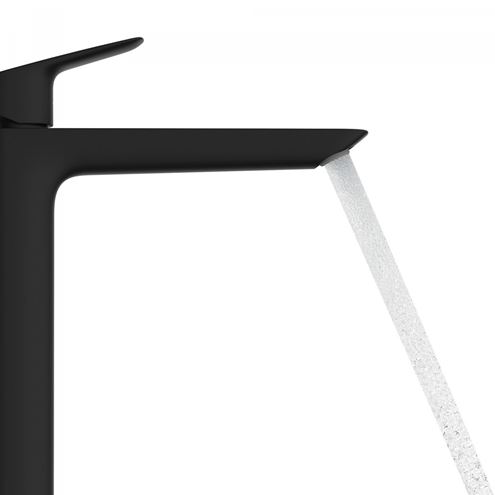 HANSGROHE LOGIS FINE 240 umývadlová batéria, s odtokovou súpravou, matná čierna 71257670 Obrázek - fotka