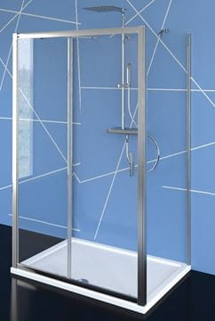 POLYSAN EASY LINE sprchové dvere 120x190 cm, posuvné, aluchróm/číre sklo