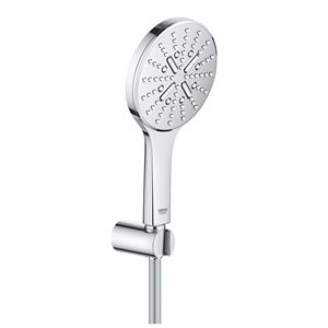 GROHE RAINSHOWER SMARTACTIVE 130 sprchová súprava 3-dielna, ručná sprcha pr. 130 mm, 3 prúdy, hadica, držiak, Water Saving, chróm