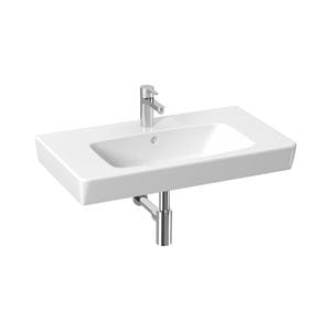 JIKA LYRA PLUS umývadlo 80 cm, s otvorom pre batériu a prepadom