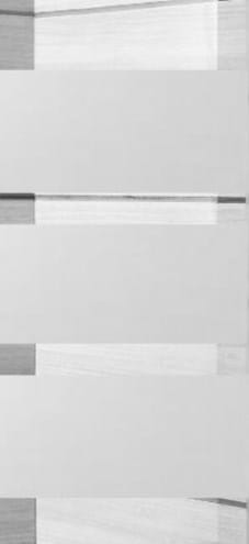 JIKA LYRA PLUS sprchové dvere 90x190 cm, zalamovacie, biela/sklo matné stripy H2553820006651 Obrázek - fotka