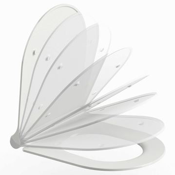 RAVAK UNI CHROME WC sedadlo Slim, SoftClose X01550 Obrázek - fotka
