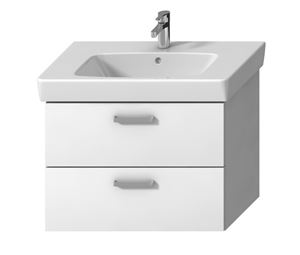 JIKA LYRA PLUS VIVA skrinka pod umývadlo 73,9x41,6x55 cm, 2 zásuvky, biela