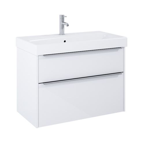 JIKA PURE skrinka s umývadlom 80x44x54 cm, 2 zásuvky, lesklá biela H40B2344025002 Obrázek - Hlavní obrázek