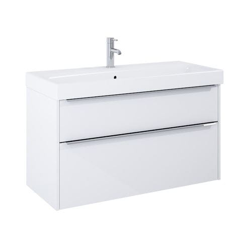 JIKA PURE skrinka s umývadlom 100x41,8x54 cm, 2 zásuvky, lesklá biela H40B2364025002 Obrázek - Hlavní obrázek