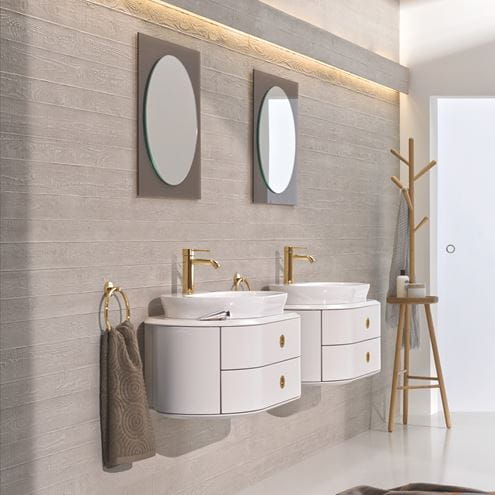 GROHE ESSENCE NEW umývadlová stojanková batéria, s odtokovou súpravou, Water Saving, cool surise 23589GL1 Obrázek - fotka