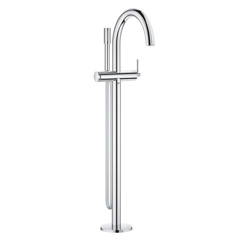 GROHE ATRIO vaňová batéria na podlahu, s prepínačom, so sprchovou súpravou, chróm 32653003 Obrázek - Hlavní obrázek