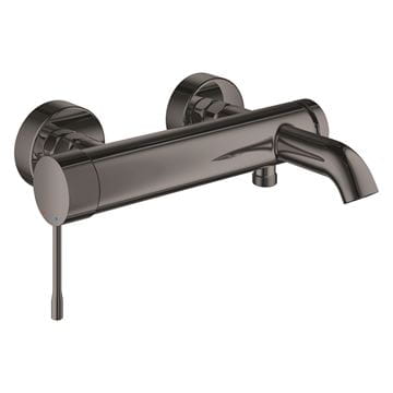 GROHE ESSENCE NEW vaňová nástenná batéria, s prepínačom, hard graphite