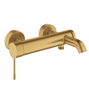 GROHE ESSENCE NEW vaňová nástenná batéria, s prepínačom, brúsený cool sunrise