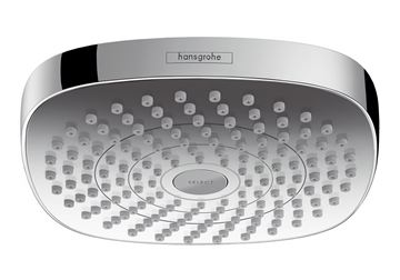 HANSGROHE CROMA SELECT E 180 2JET horná sprcha 187x187 mm, 2 prúdy, chróm