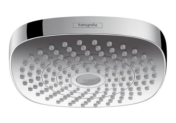 HANSGROHE CROMA SELECT E 180 2JET horná sprcha 187x187 mm, 2 prúdy, chróm 26524000 Obrázek - Hlavní obrázek