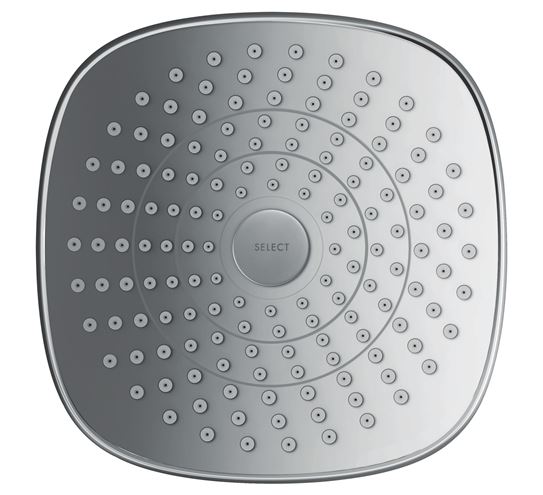 HANSGROHE CROMA SELECT E 180 2JET horná sprcha 187x187 mm, 2 prúdy, chróm 26524000 Obrázek - fotka