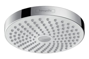 HANSGROHE CROMA SELECT S 180 2JET horná sprcha pr. 187 mm, 2 prúdy, biela/chróm