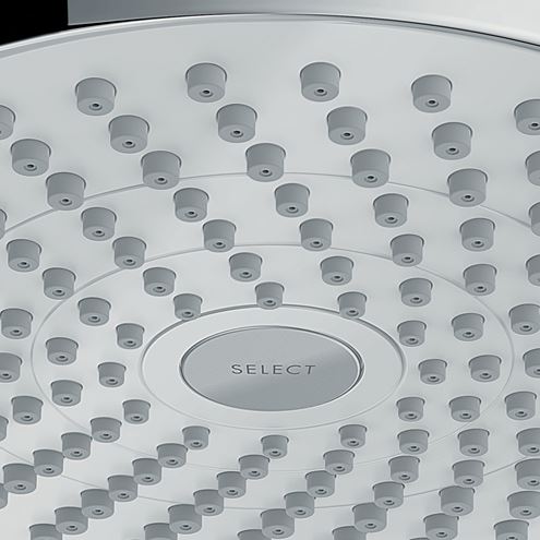 HANSGROHE CROMA SELECT S 180 2JET horná sprcha pr. 187 mm, 2 prúdy, biela/chróm 26522400 Obrázek - fotka