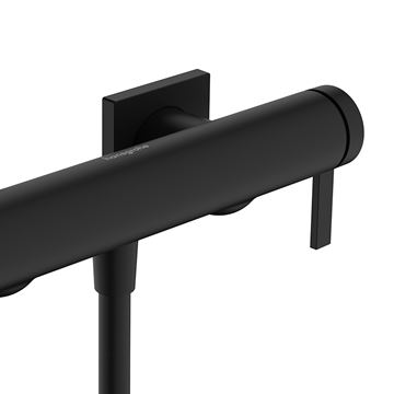 HANSGROHE TECTURIS E nástenná sprchová batéria, matná čierna 73620670 Obrázek - fotka