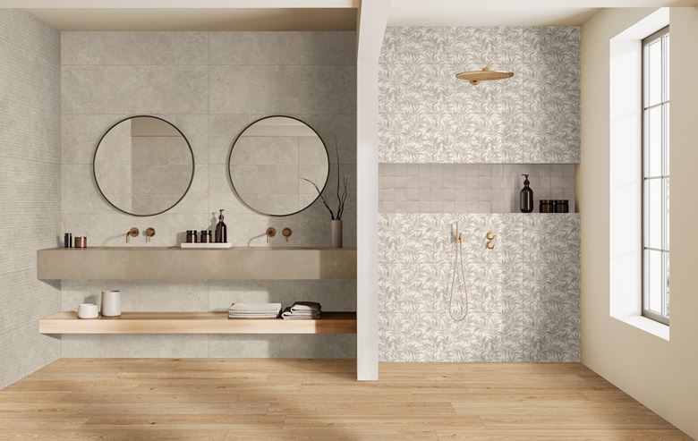 MARAZZI LIMESTONE WALL obklad 40x120cm, štruktúra Mikado 3D, taupe MFCK Obrázek - fotka