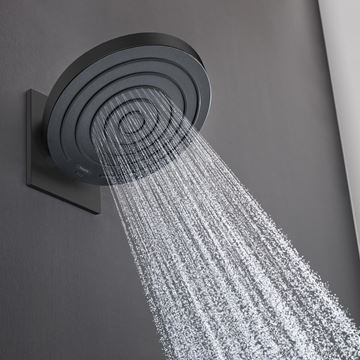 HANSGROHE PULSIFY S 260 2JET horná sprcha pr. 260 mm, 2 prúdy, matná čierna 24150670 Obrázek - fotka