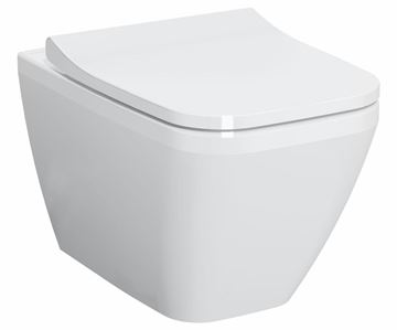 VITRA INTEGRA SQUARE závesné WC, Rim-ex splachovanie, VitrAhygiene