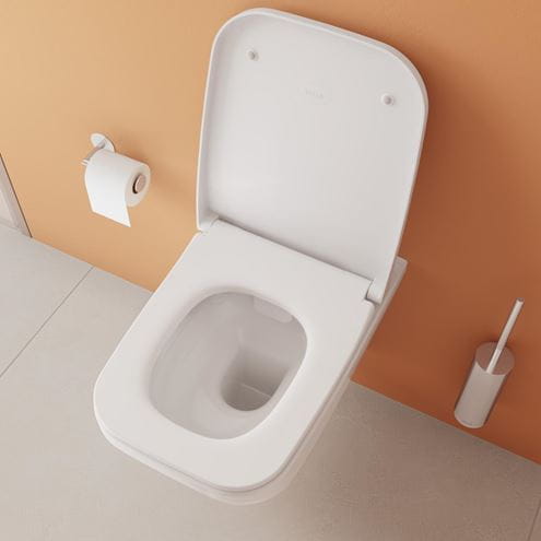 VITRA INTEGRA SQUARE závesné WC, Rim-ex splachovanie, VitrAhygiene 7082B003-0075 Obrázek - fotka