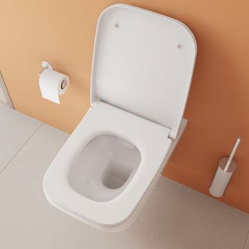 VITRA INTEGRA SQUARE závesné WC, Rim-ex splachovanie, VitrAhygiene 7082B003-0075 Obrázek - fotka