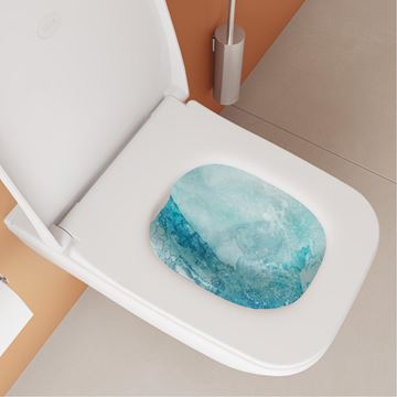 VITRA INTEGRA SQUARE závesné WC, Rim-ex splachovanie, VitrAhygiene 7082B003-0075 Obrázek - fotka